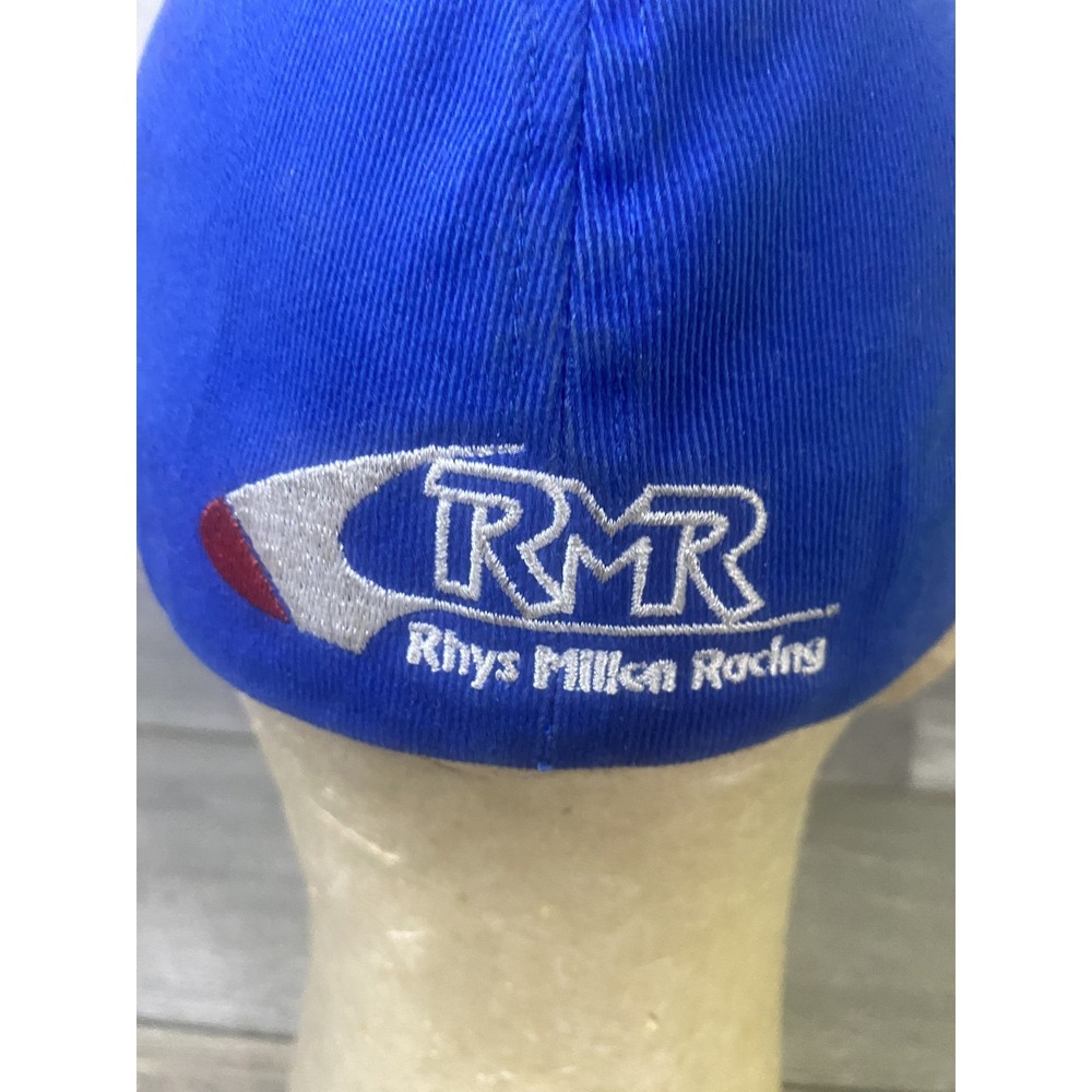 Drift Team Hat Cap Snap Back Blue RMR Rhys Millen Racing Mens Racing - Picture 6 of 13